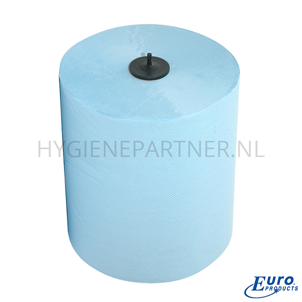 PA151002 Handdoekrol met dop Euro Matic plus cellulose 2-laags 150 meter blauw