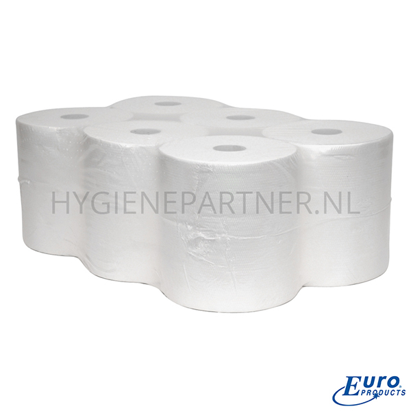 PA151013 Handdoekrol Euro cellulose 2-laags 140 meter wit