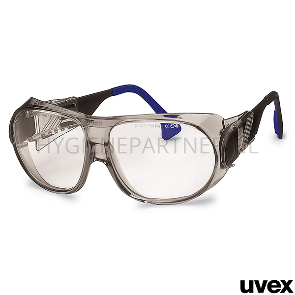 PB051050 Uvex Futura 9180-015 veiligheidsbril polycarbonaat helder