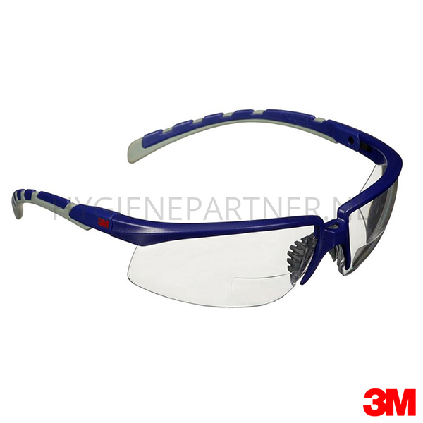 PB051079 3M Solus 2000 veiligheidsbril polycarbonaat helder met leesvenster
