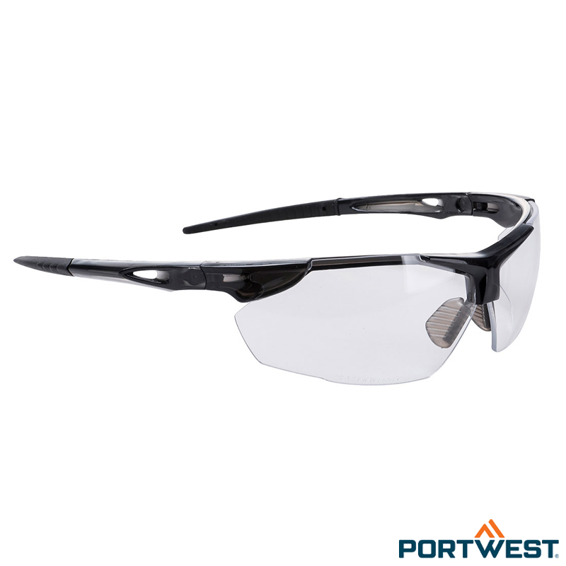 PB051088 Portwest PS04 Defender veiligheidsbril polycarbonaat smoke