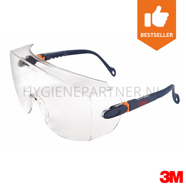 105639.000 3M 2800 overzetbril polycarbonaat helder