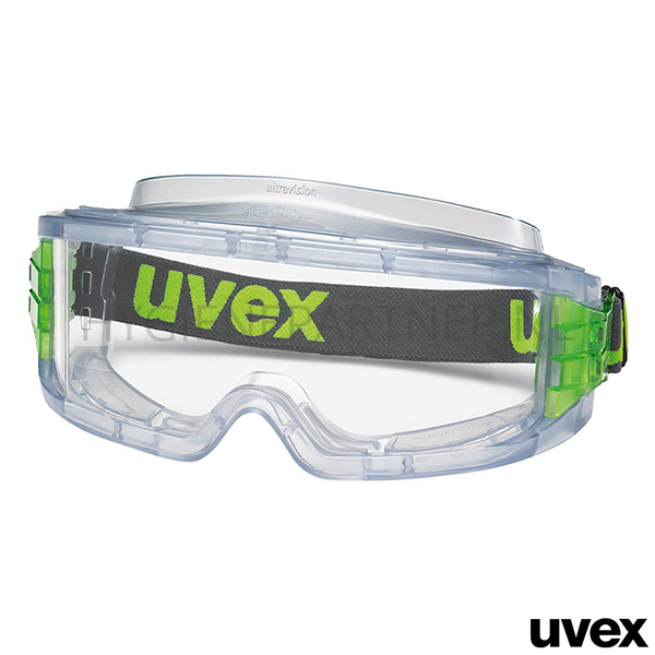 PB071001 Uvex Ultravision 9301-105 ruimzichtbril polycarbonaat helder geventileerd