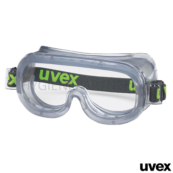 PB071031 Uvex 9305-714 ruimzichtbril acetaat helder geventileerd