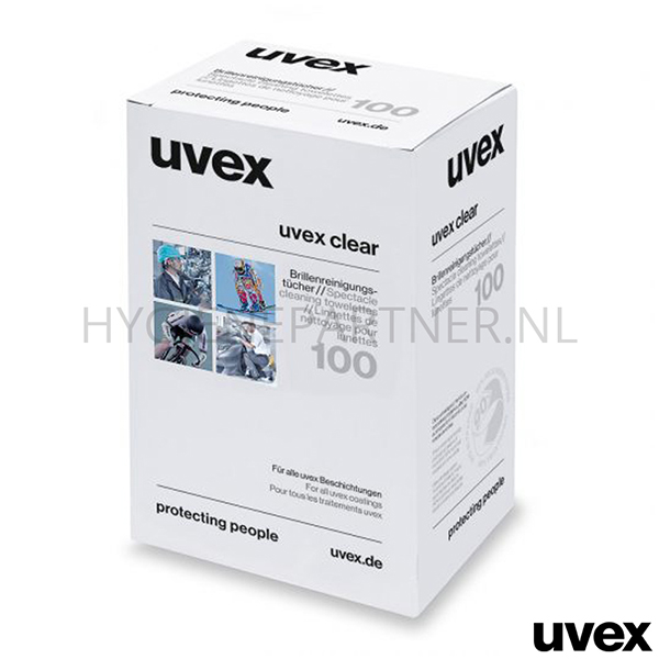 PB091003 Uvex 9963-000 reinigingsdoekjes brilreiniging