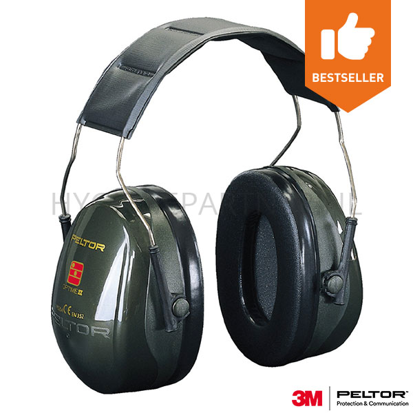105684.000 3M Peltor Optime II gehoorkap met hoofdband H520A