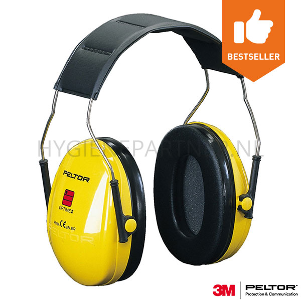 105686.000 3M Peltor Optime I gehoorkap met hoofdband H510A
