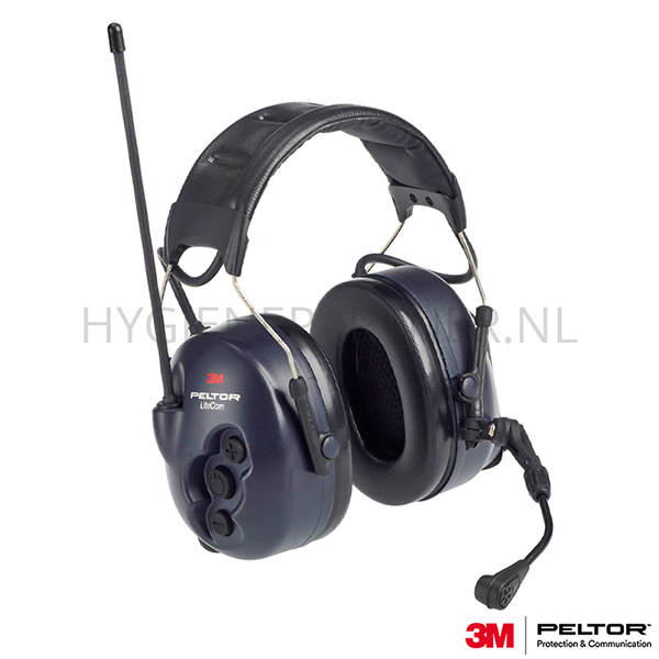 PB201037 3M Peltor LiteCom Headset gehoorkap met hoofdband PMR 446 MHz