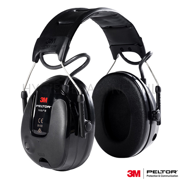 PB201056 3M Peltor ProTac III Slim Headset MT13H220A gehoorkap met hoofdband