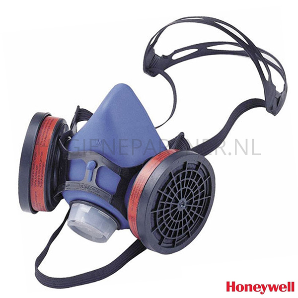 PB301026 Honeywell 6100V-EC Valuair Plus halfgelaatsmasker dubbele filter