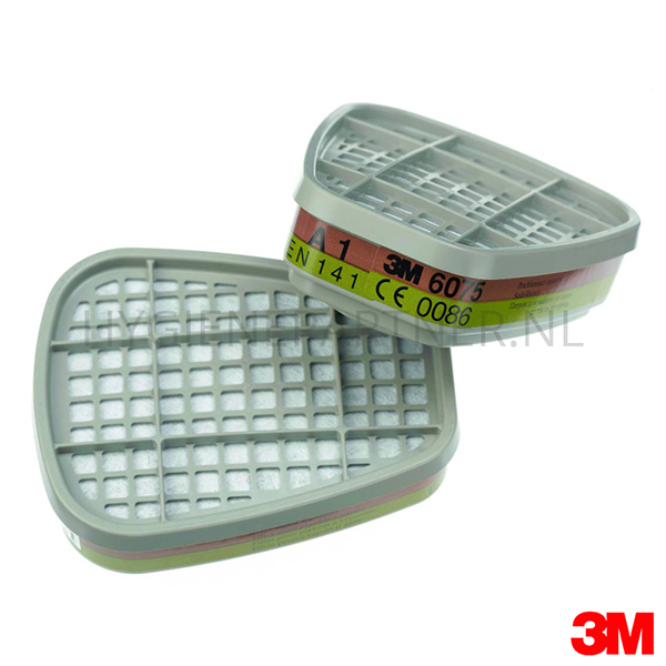 105762.000 3M 6057 gas- en dampfilter A1B1E1 voor 6000/6500/7000/7500 serie
