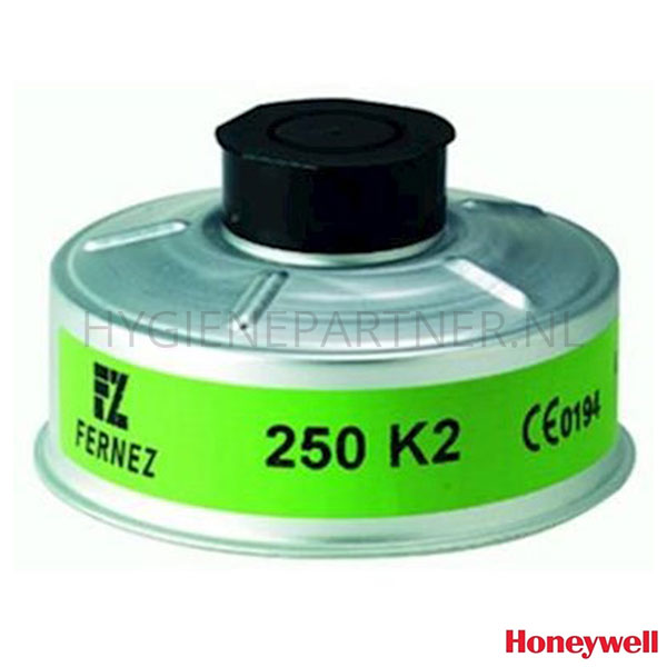 PB311095 Honeywell damp- en gasfilter aluminium K2 voor RD40 maskers