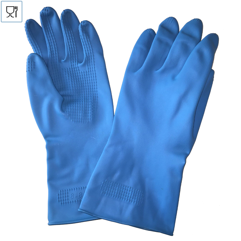 PB551003 DPL Blue Grip handschoen latex chemiebestendig
