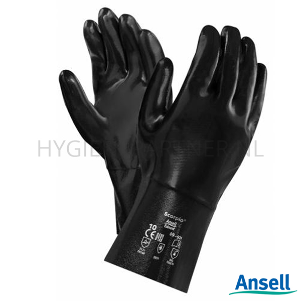 106366.090 Ansell AlphaTec 09-924 handschoen neopreen chemiebestendig