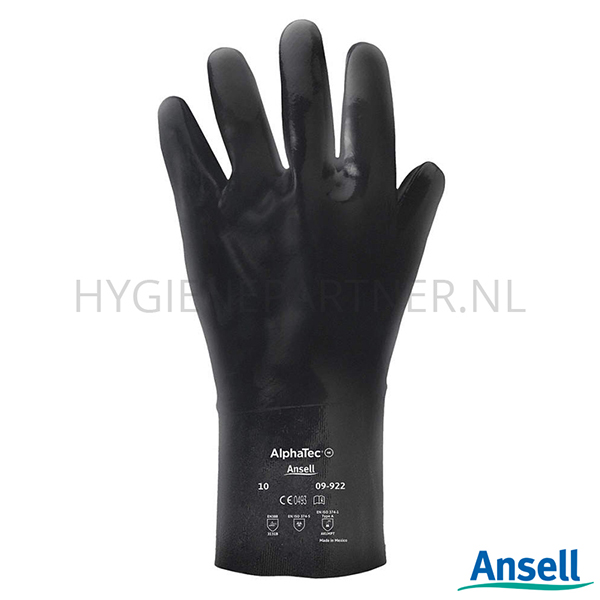 PB551032 Ansell AlphaTec 09-922 handschoen neopreen chemiebestendig