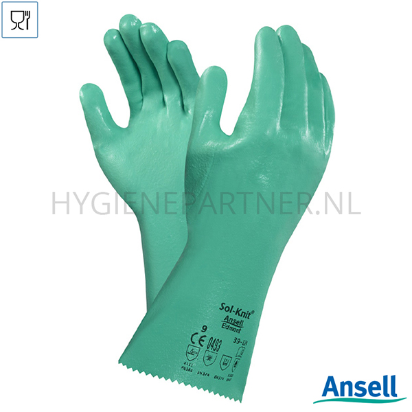PB551045 Ansell AlphaTec 39-122 handschoen nitril chemiebestendig