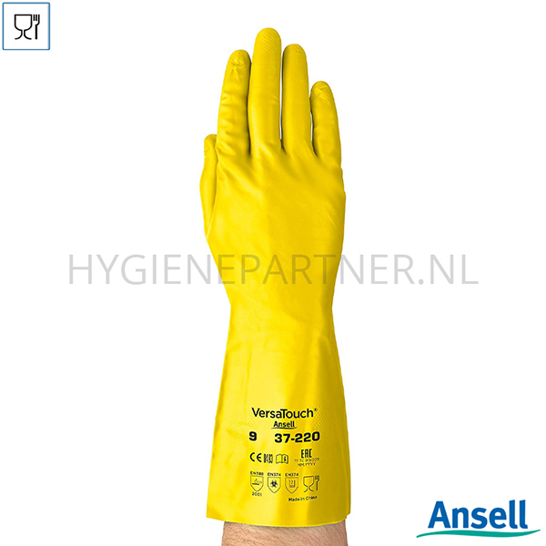 PB551096-60 Ansell AlphaTec 37-220 handschoen nitril chemiebestendig
