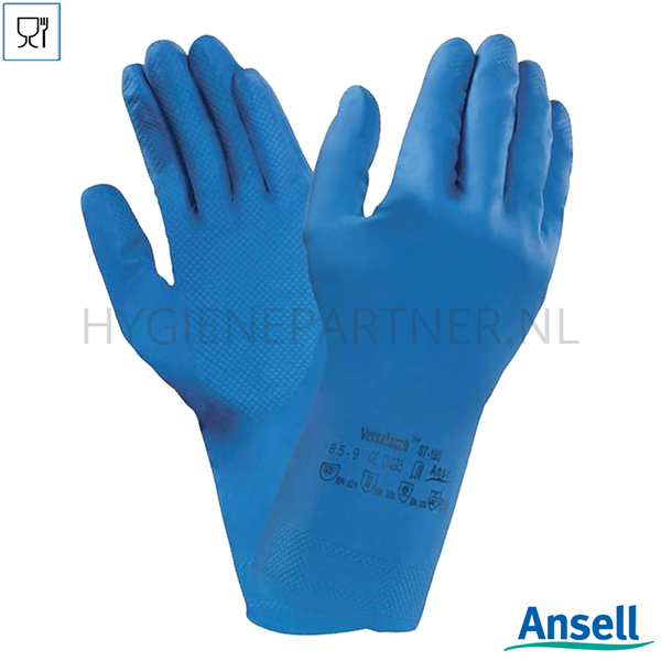 106391.030 Ansell AlphaTec 87-195 handschoen latex chemiebestendig