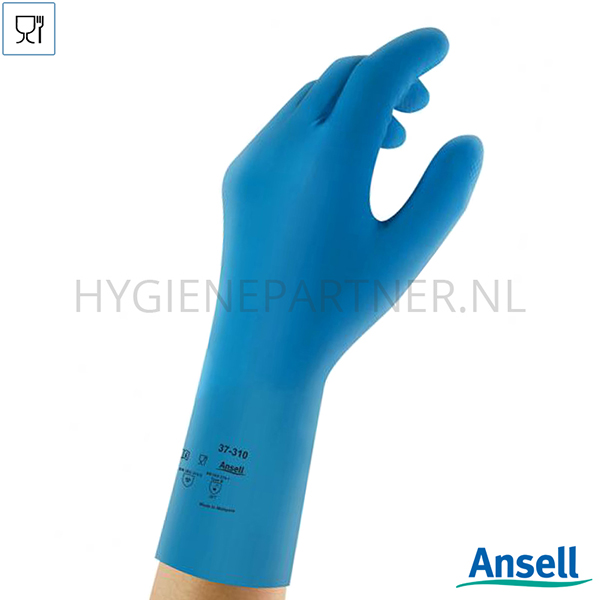 106392.030 Ansell AlphaTec 37-310 handschoen nitril chemiebestendig