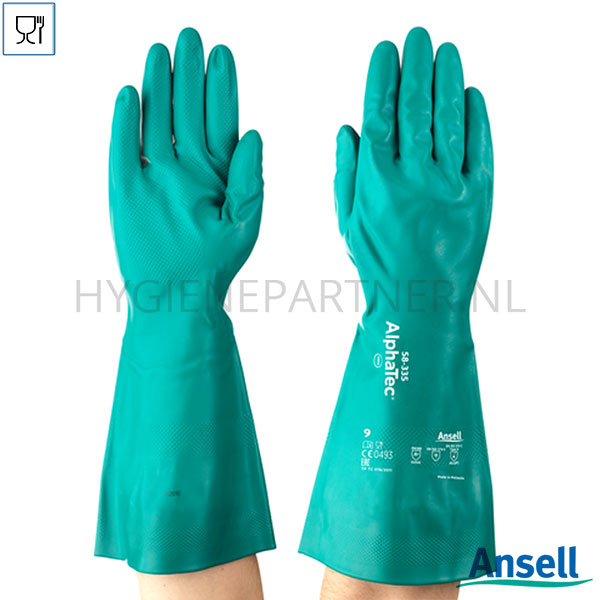 PB551121-20 Ansell AlphaTec 58-335 handschoen nitril chemiebestendig