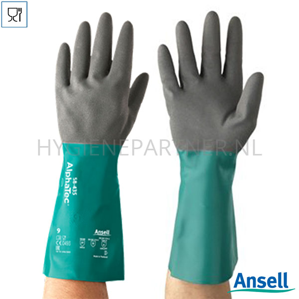 PB551123-20 Ansell AlphaTec 58-435 handschoen nitril chemiebestendig