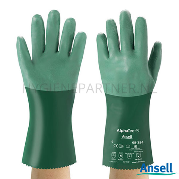 PB551136-20 Ansell AlphaTec 08-354 handschoen neopreen chemiebestendig