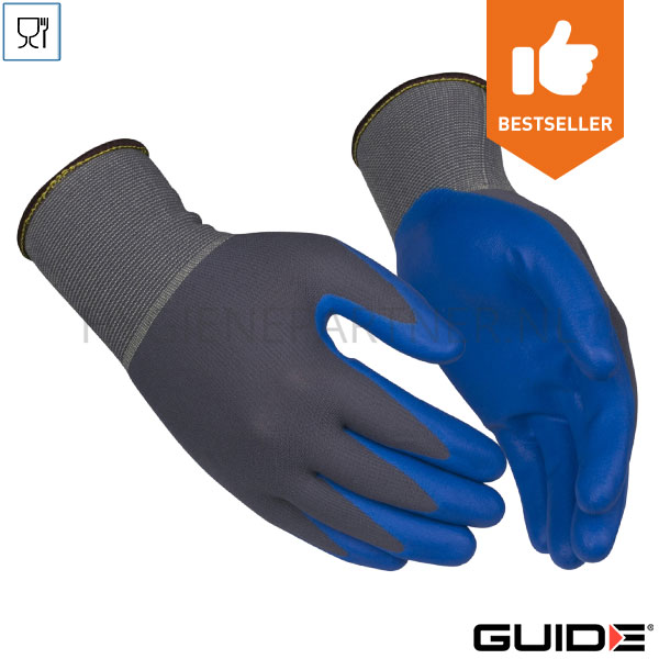 PB601076-30 Guide 654 handschoen nitril mechanische bescherming