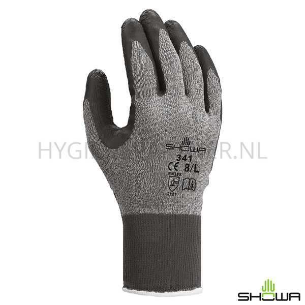 PB601087-95 Showa 341 handschoen latex mechanische bescherming