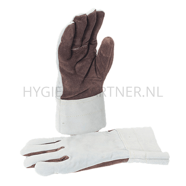 PB701006 Handschoen diepvries koudebestendig ruw leer manchet