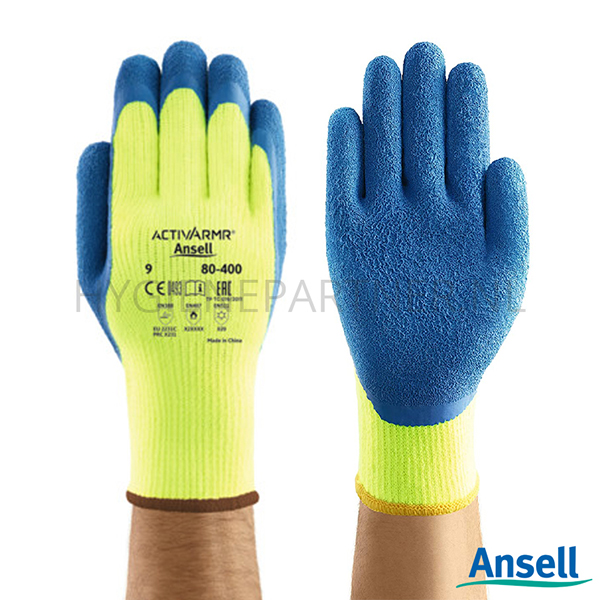 106438.000 Ansell ActivArmr 80-400 handschoen rubberlatex thermische bescherming