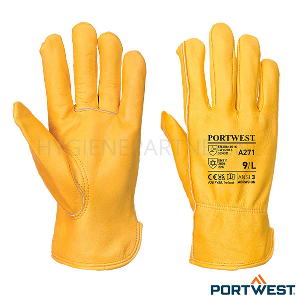 PB701068-60 Portwest A271 handschoen leer koudebestendig