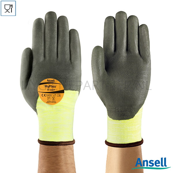 PB751037-60 Ansell HyFlex 11-427 handschoen PU/nitril snijbestendig