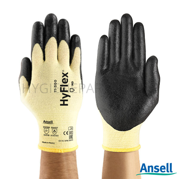 PB751071-90 Ansell HyFlex 11-500 handschoen nitril/Kevlar snijbestendig