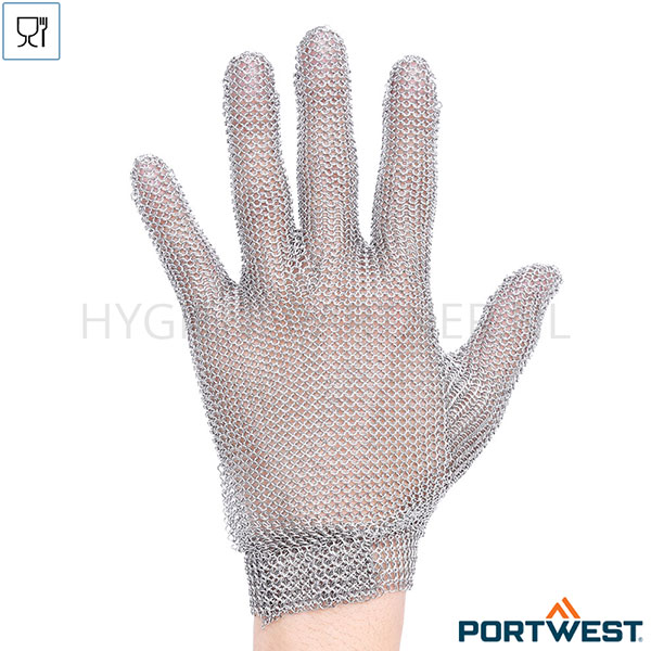 PB751074 Portwest AC01 metalen handschoen RVS snijbestendig