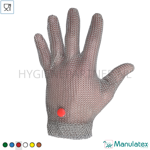 PB751083 Manulatex Wilco metalen handschoen RVS snijbestendig