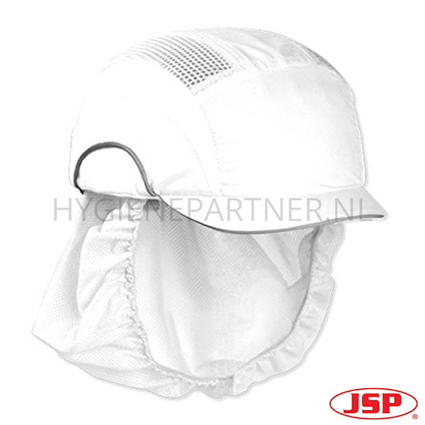 PB801037-50 JSP HardCap A1 CleanCap stootpet HDPE micro klep 25 mm wit