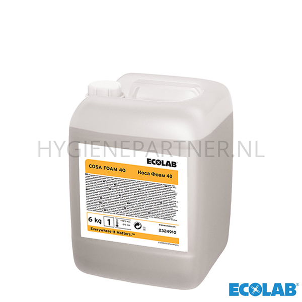 RD051086 Ecolab Cosa Foam 40 neutrale schuimreiniger additief 6 kg