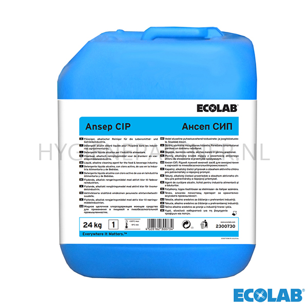 RD101039 Ecolab Ansep CIP oxidatief reinigingsmiddel 24 kg