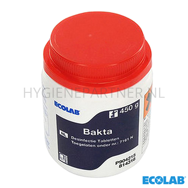 RD101062 Ecolab Bakta desinfectie tabletten op chloorbasis