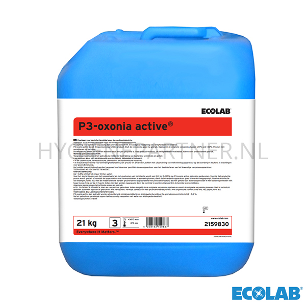 RD101066 Ecolab P3-oxonia Active desinfectie 21 kg (BE)