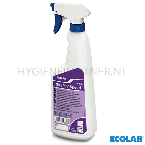 RD101071 Ecolab Sirafan Speed desinfectiemiddel 750 ml (BE)