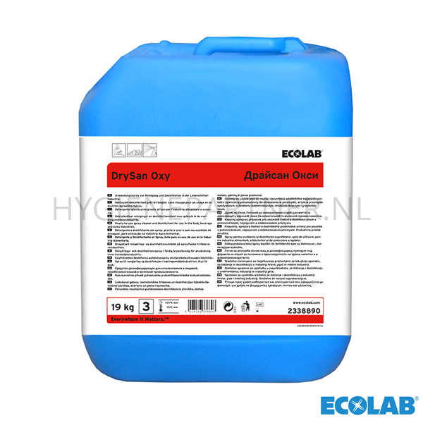 RD101098 Ecolab DrySan Oxy reiniging en desinfectie 19 kg