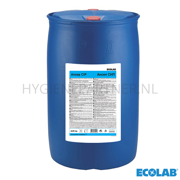 RD101129 Ecolab Ansep CIP oxidatief reinigingsmiddel 245 kg (BE)
