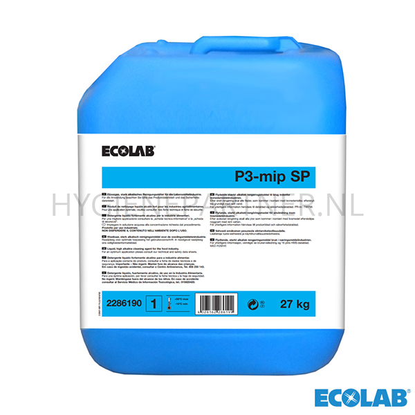 RD151001 Ecolab Mip SP alkalische reinigingsmiddel 26 kg