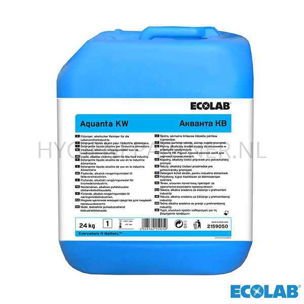 RD151006 Ecolab P3-aquanta KW chloorhoudend alkalisch reinigingsmiddel 24 kg