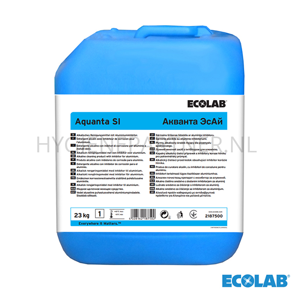 RD151016 Ecolab Aquanta SI alkalisch reinigingsmiddel CIP 23 kg