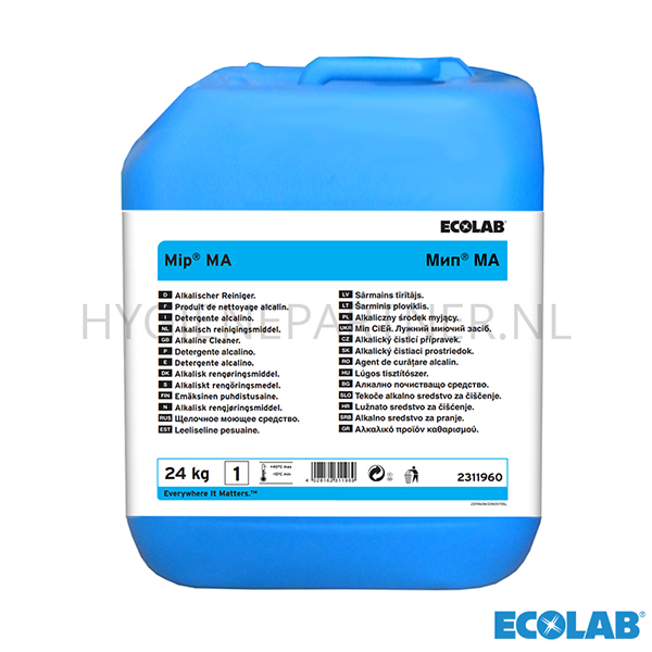 RD151037 Ecolab MIP MA vloeibaar alkalisch reinigingsmiddel 24 kg