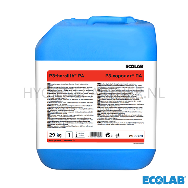 RD151053 Ecolab P3-Horolith PA sterk zuur reinigingsmiddel CIP 29 kg