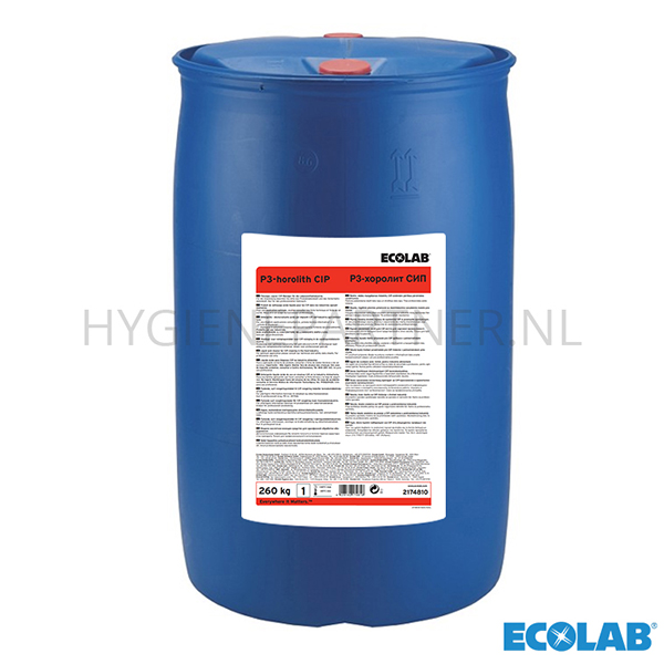 RD151067 Ecolab Horolith CIP vloeibaar zuur reinigingsmiddel 260 kg