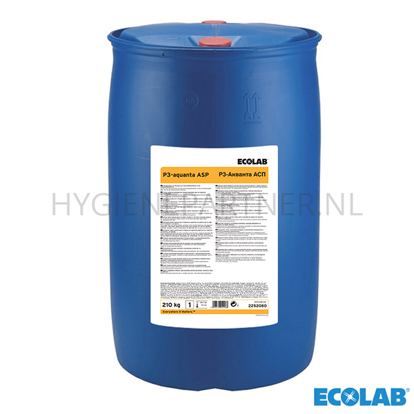 RD151079 Ecolab P3-aquanta ASP reinigingsmiddel transportmateriaal 210 kg (BE)
